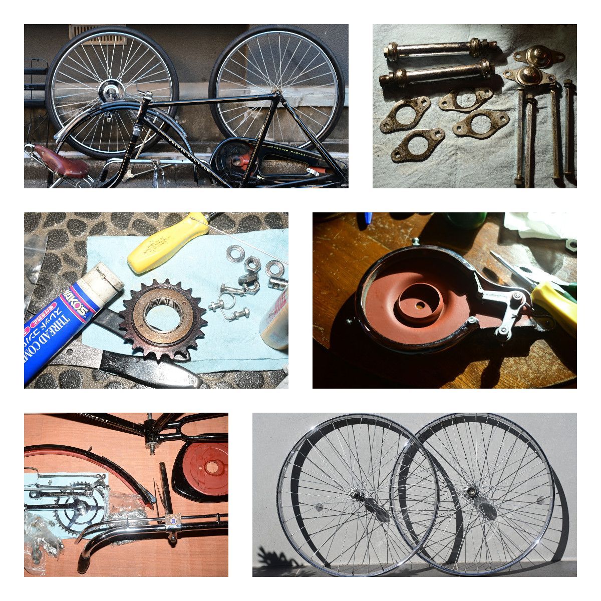 帝輪 自転車 実用車 (昭和30年代) 26インチ レストア済 - メルカリ