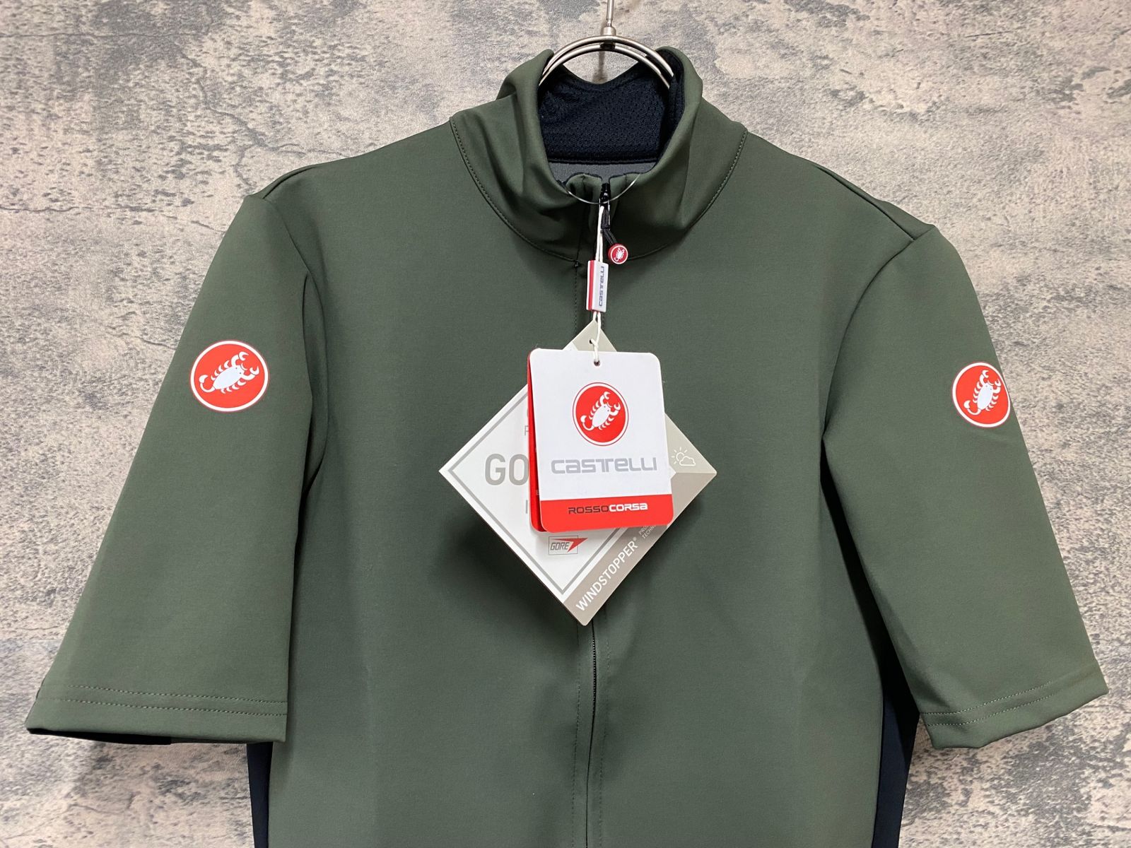 カステリ CASTELLI ロッソコルサ 半袖 JP269 RoS KD425 カステリ