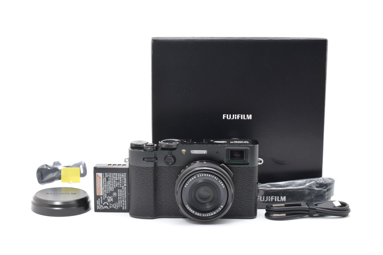 返品保証】☆光学極上品☆フジフイルム FUJIFILM X100VI ブラック