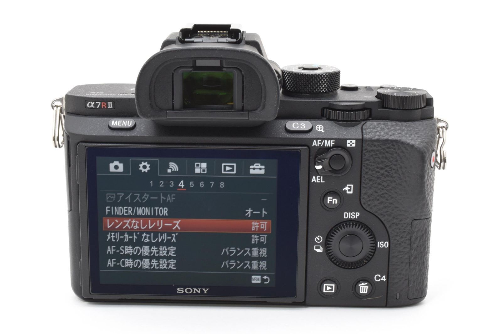 SONY α7R II ILCE-7RM2 ボディ 動作確認済 返品保証】☆美品☆ソニー SONY α7R II ILCE-7RM2 ボディ 《ショット数