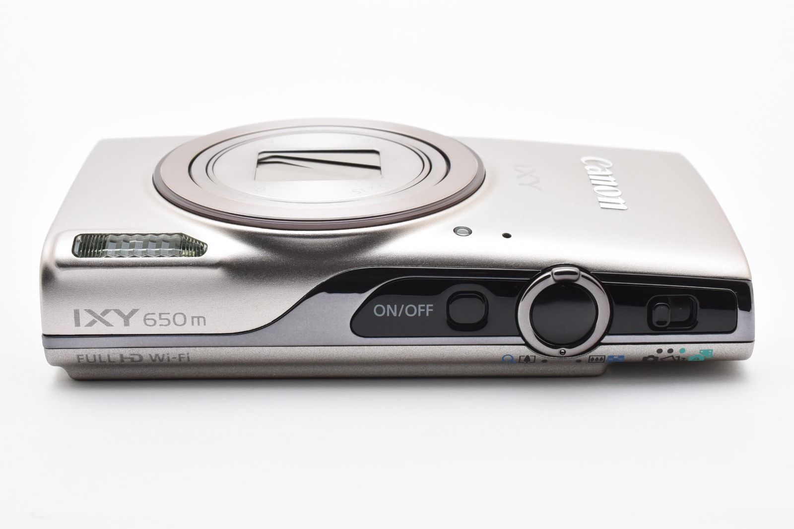 返品保証】☆新品級☆キヤノン Canon IXY 650 m シルバー☆ L438#7650