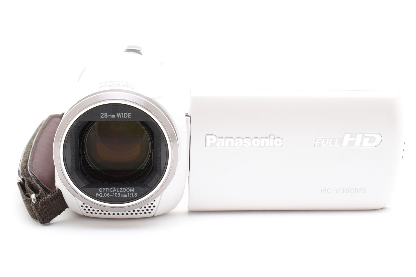 ☆極上品・iA90倍ズーム☆ パナソニック Panasonic HC-V360MS ホワイト