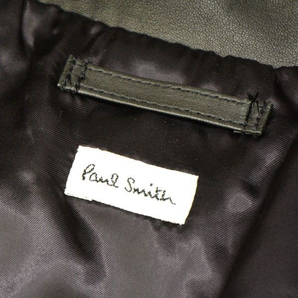 Paul Smith ポールスミス ファーストライン ハイネック ラムレザー