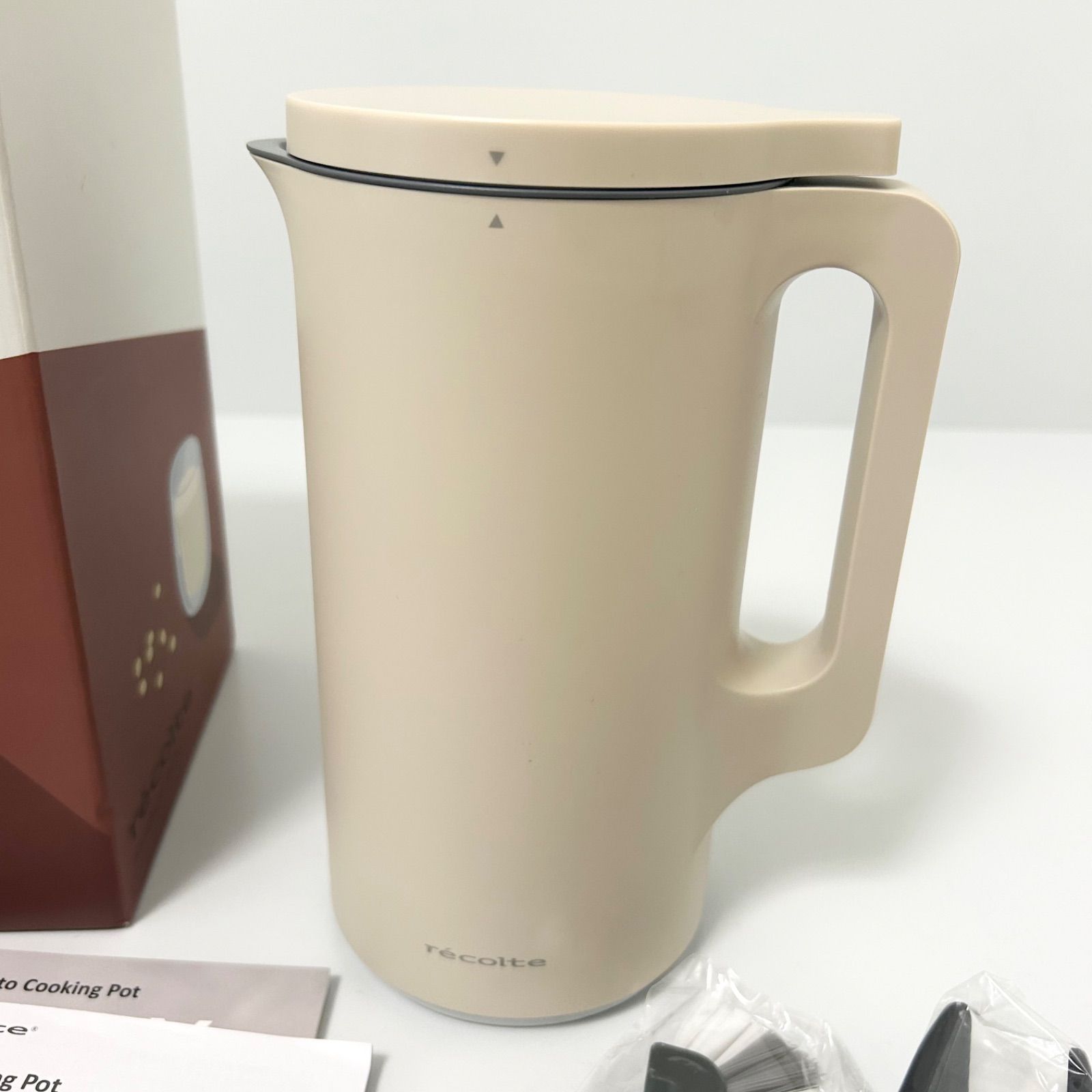 未使用品 recolte レコルト RSY-2 (W) Auto Cooking Pot 自動調理 