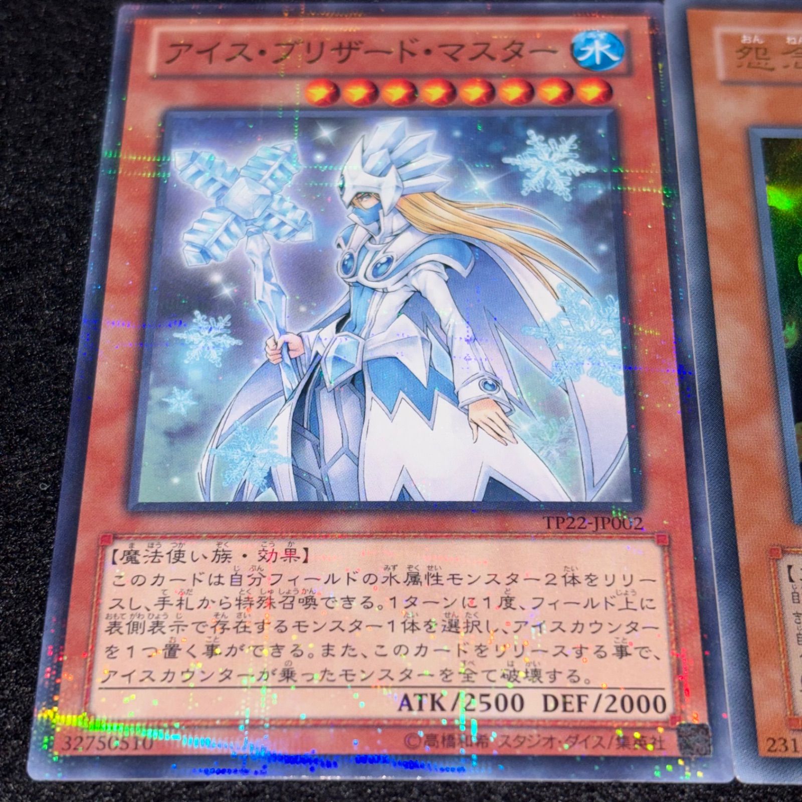 遊戯王】No.6496 アイスブリザードマスター 怨念の魂業火 VJMP
