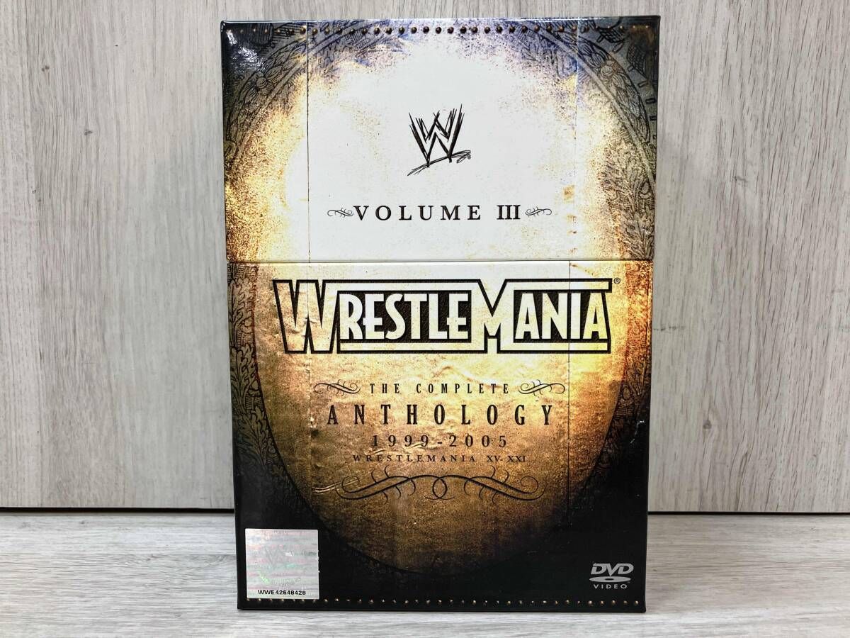DVD WWE レッスルマニア・アンソロジーBOX3 ⅩⅤ-ⅩⅩⅠ