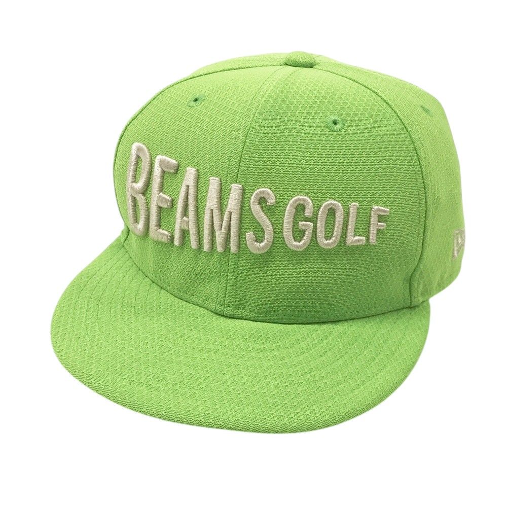 BEAMS GOLF ビームスゴルフ ×NEW ERA フラットキャップ グリーン系 [240101679789] ゴルフウェア ストスト 4,224円
