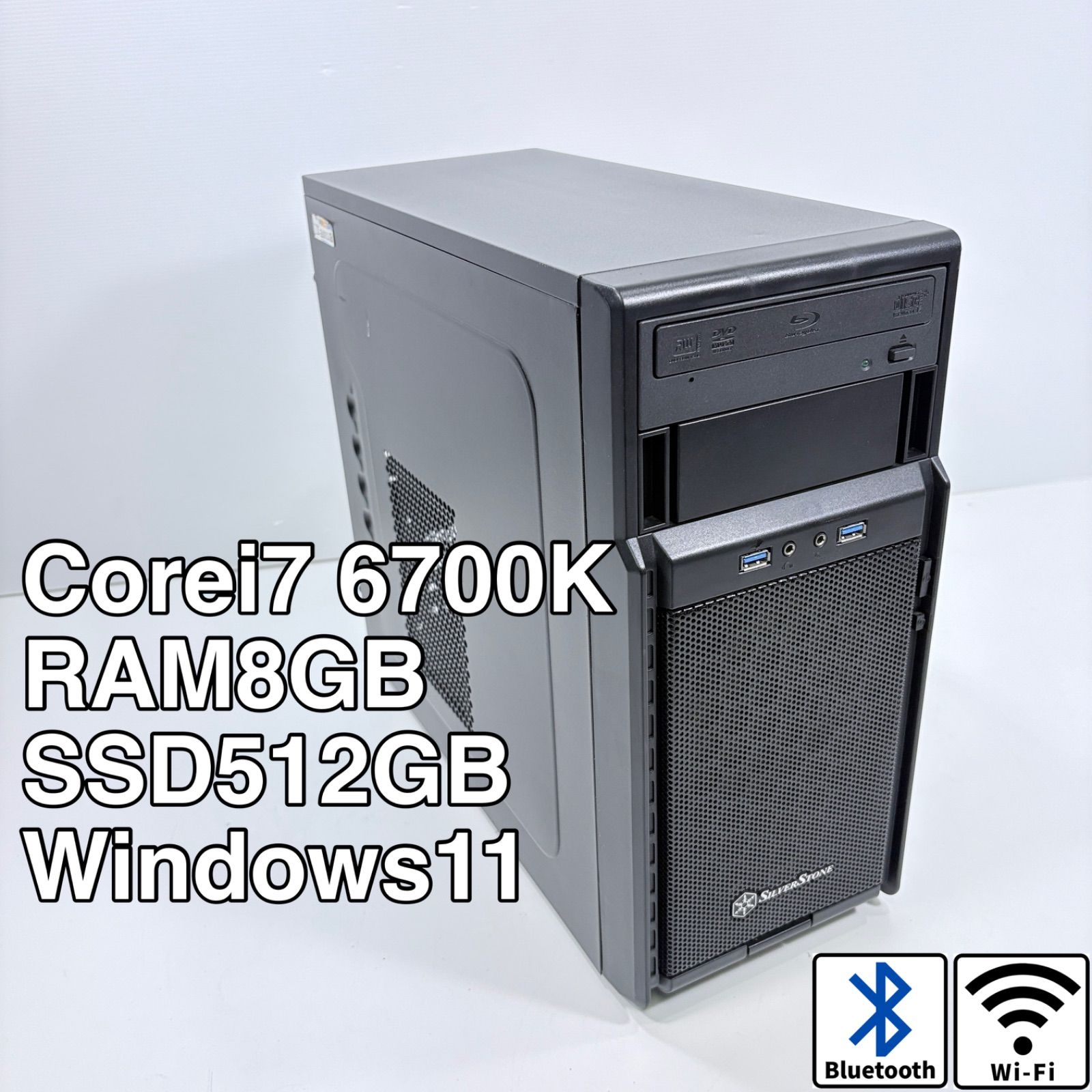 デスクトップPC 【動作保証】 デスクトップPC i7 6700K グラボレス 8GB 