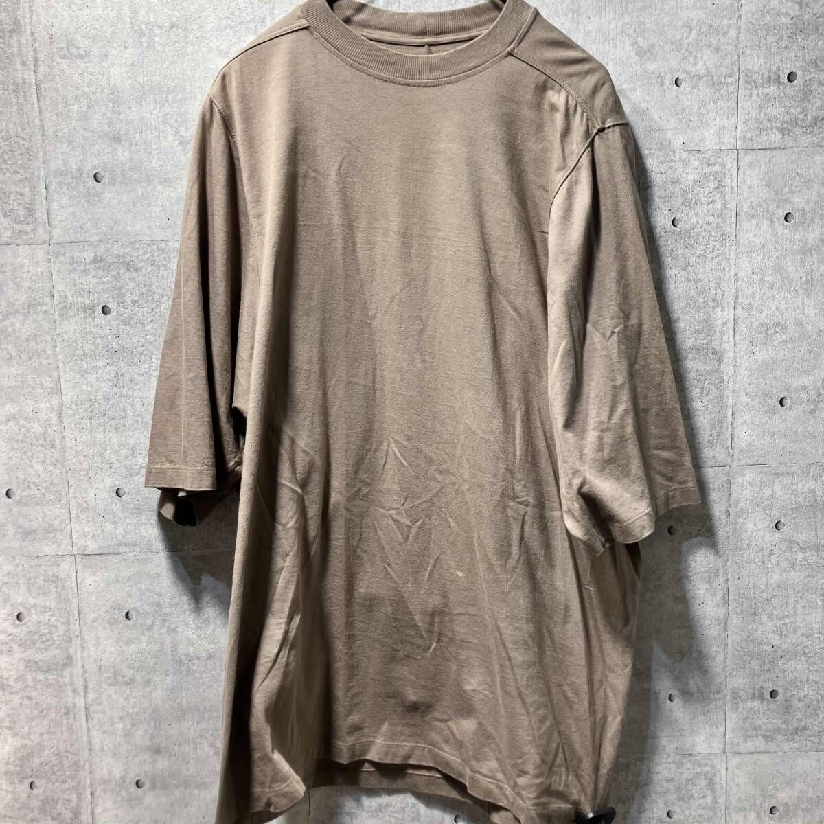 20fw Rick Owens クルーネックショートスリーブTEE 半袖Tシャツ 