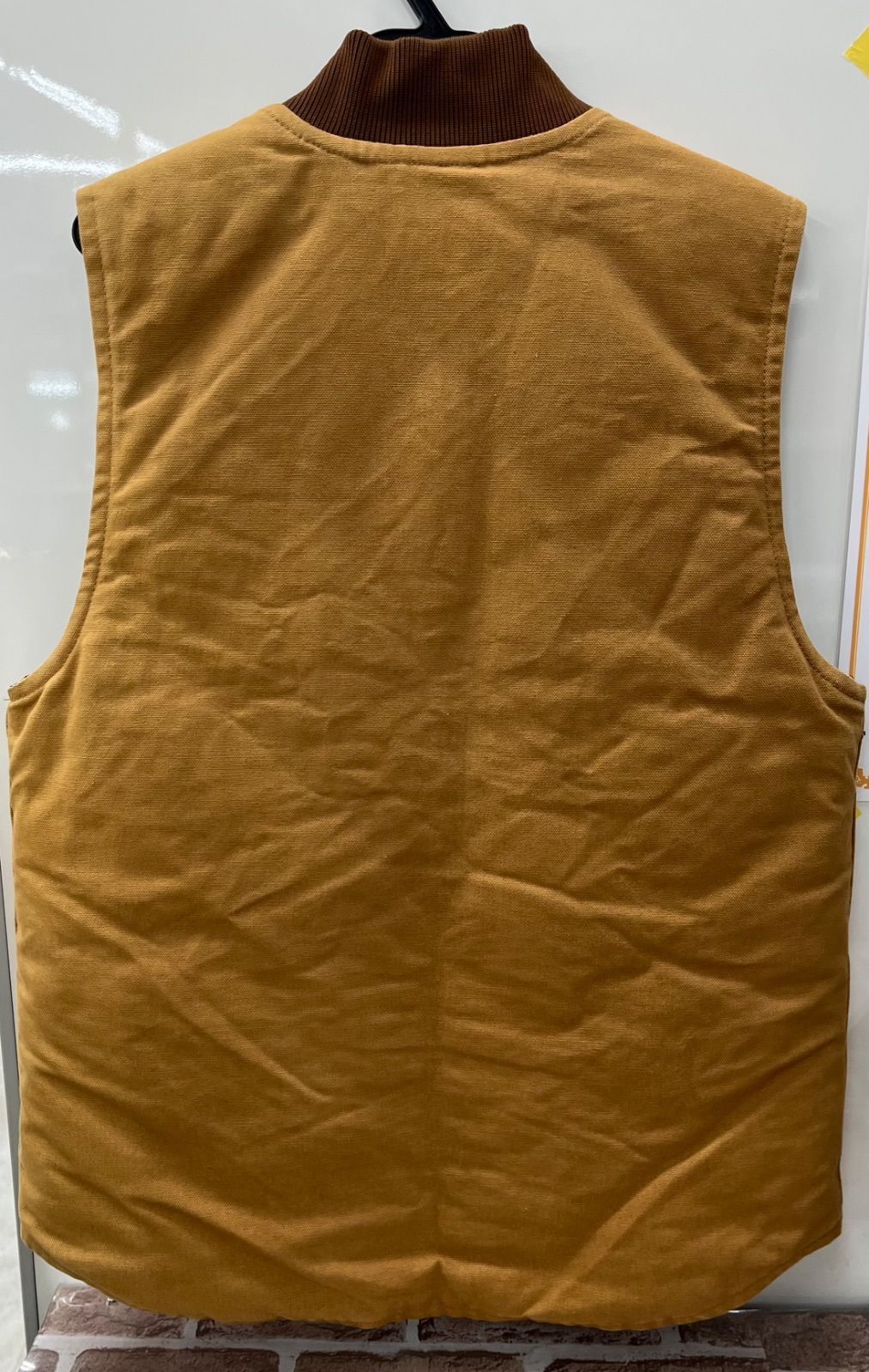 ▽Carhartt カーハート ブラウンダックベスト Sサイズ 10944 - メルカリ