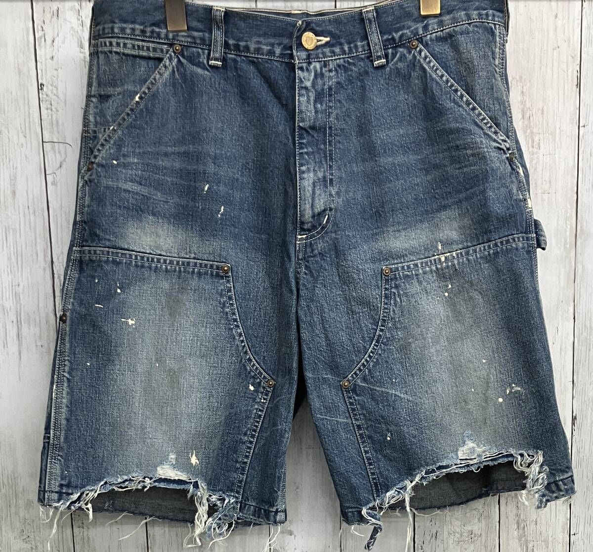 SAINT MICHAEL DOUBLE KNEE SHORTS セントマイケル ショートパンツ SM