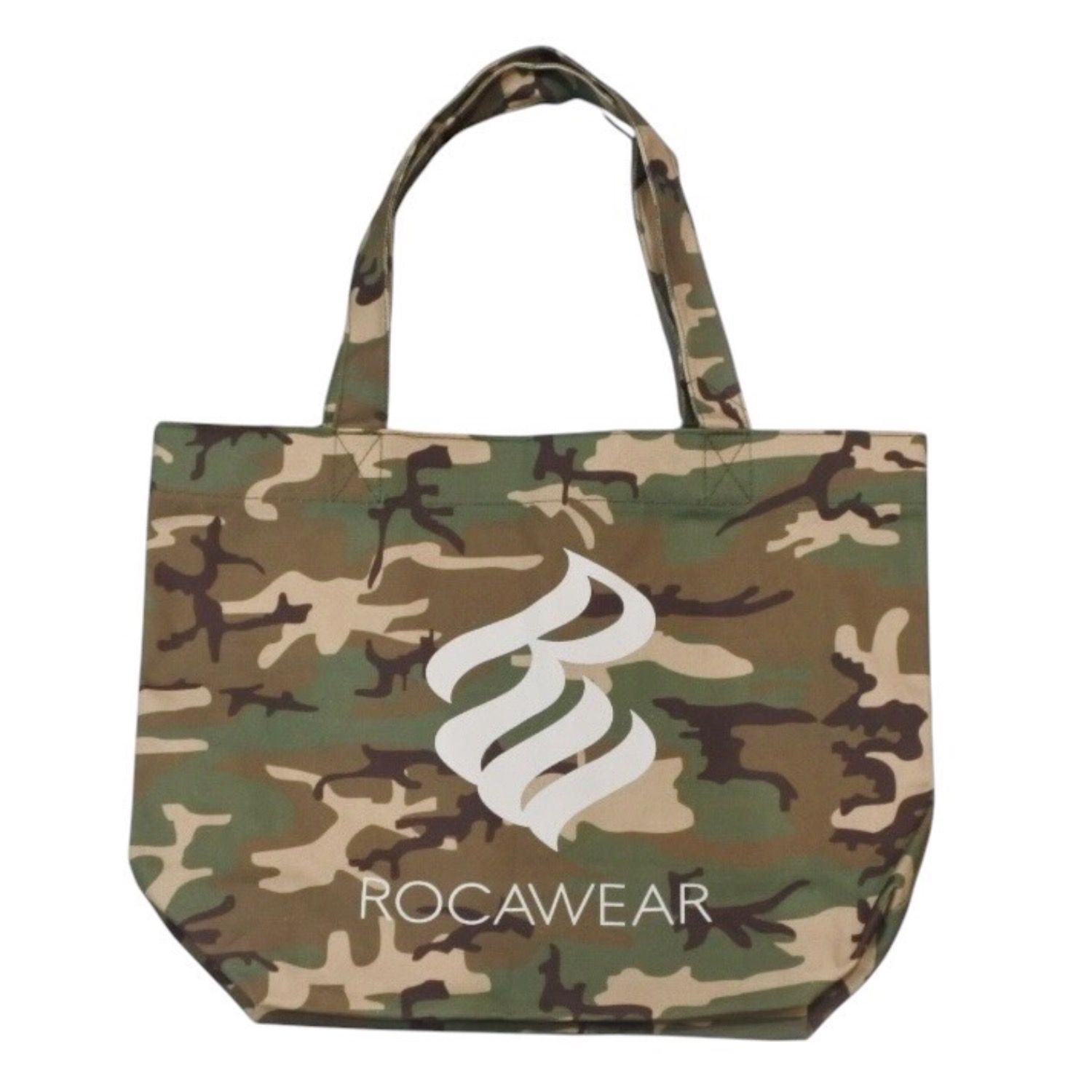 新品未使用品 ROCAWEAR ロカウェア 迷彩トートバッグ 旅行バッグ 