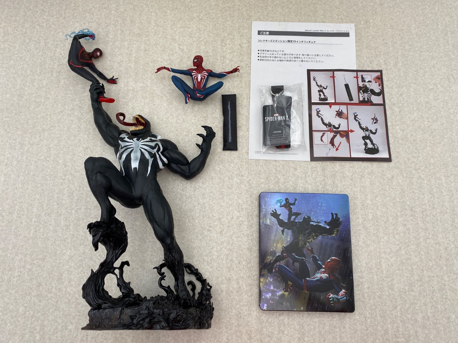Marvel's Spider-Man2コレクターズEDフィギュア&一部特典のみ Marvels