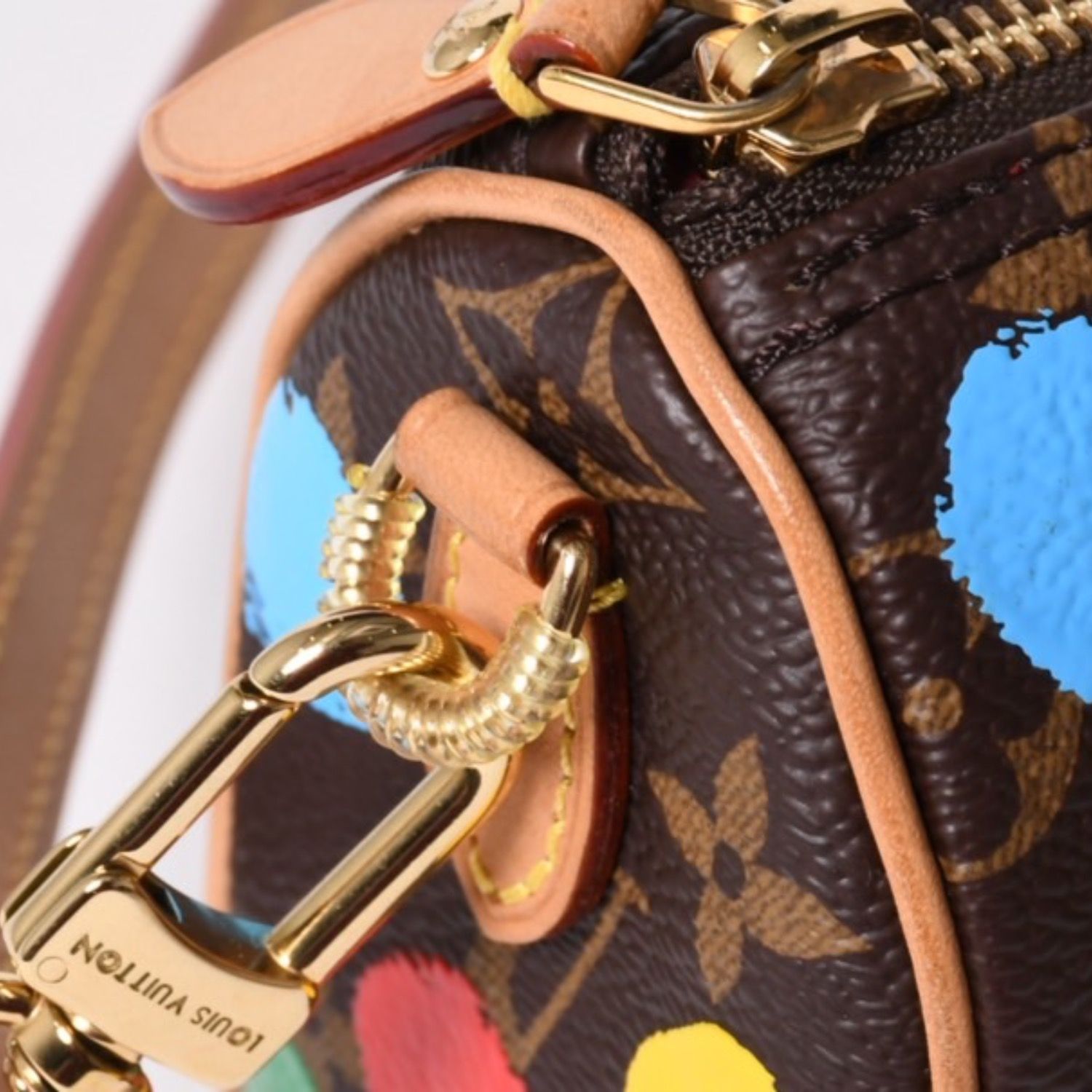 極美品 LOUISVUITTON ルイヴィトン 草間彌生 ナノスピーディー マルチ 