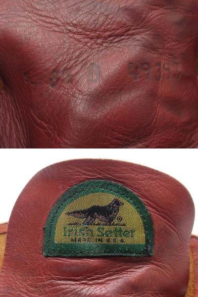 レッドウィング REDWING 90s 半円犬タグ 8166 アイリッシュセッター