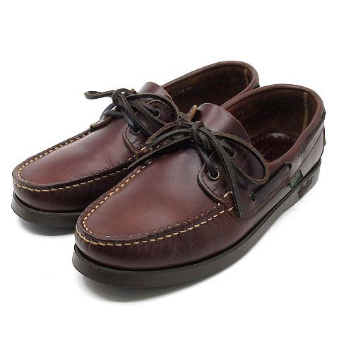 パラブーツ Paraboot バース BARTH MARINE レザー デッキシューズ