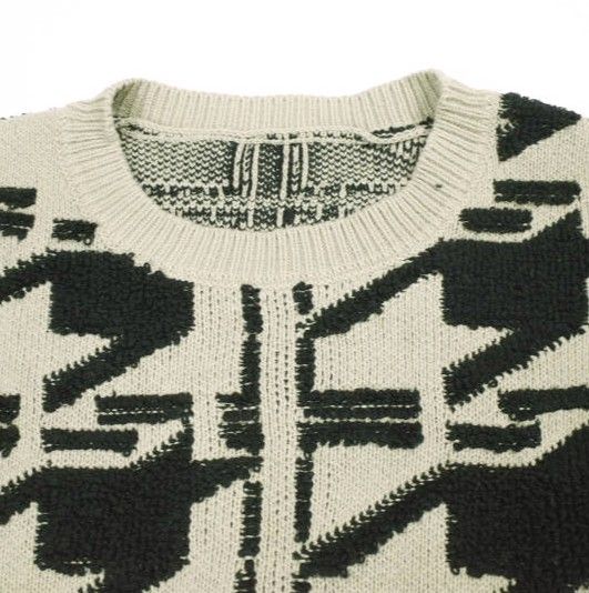 Danke Schon ダンケシェーン PREMIUM COTTON CHIDORI CREWNECK KNIT 