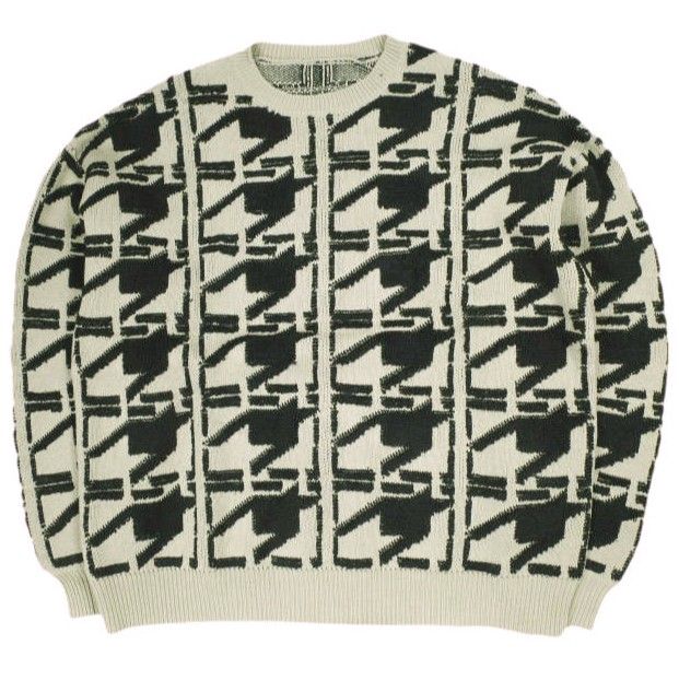 Lsize DANKE SCHON CHIDORI CREWNECK KNIT Heavy Shaker Sweater - M