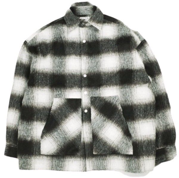 Danke Schon ダンケシェーン 25AW SHAGGY SHIRTS シャギーチェック Danke Schon ダンケシェーン 25AW SHAGGY SHIRTS シャギーチェック