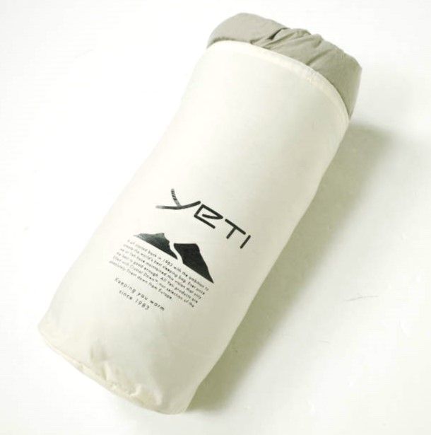 YETI イエティ ライトダウンブランケット LIGHT DOWN QUILT BLANKET NATURAL ポンチョ g9308