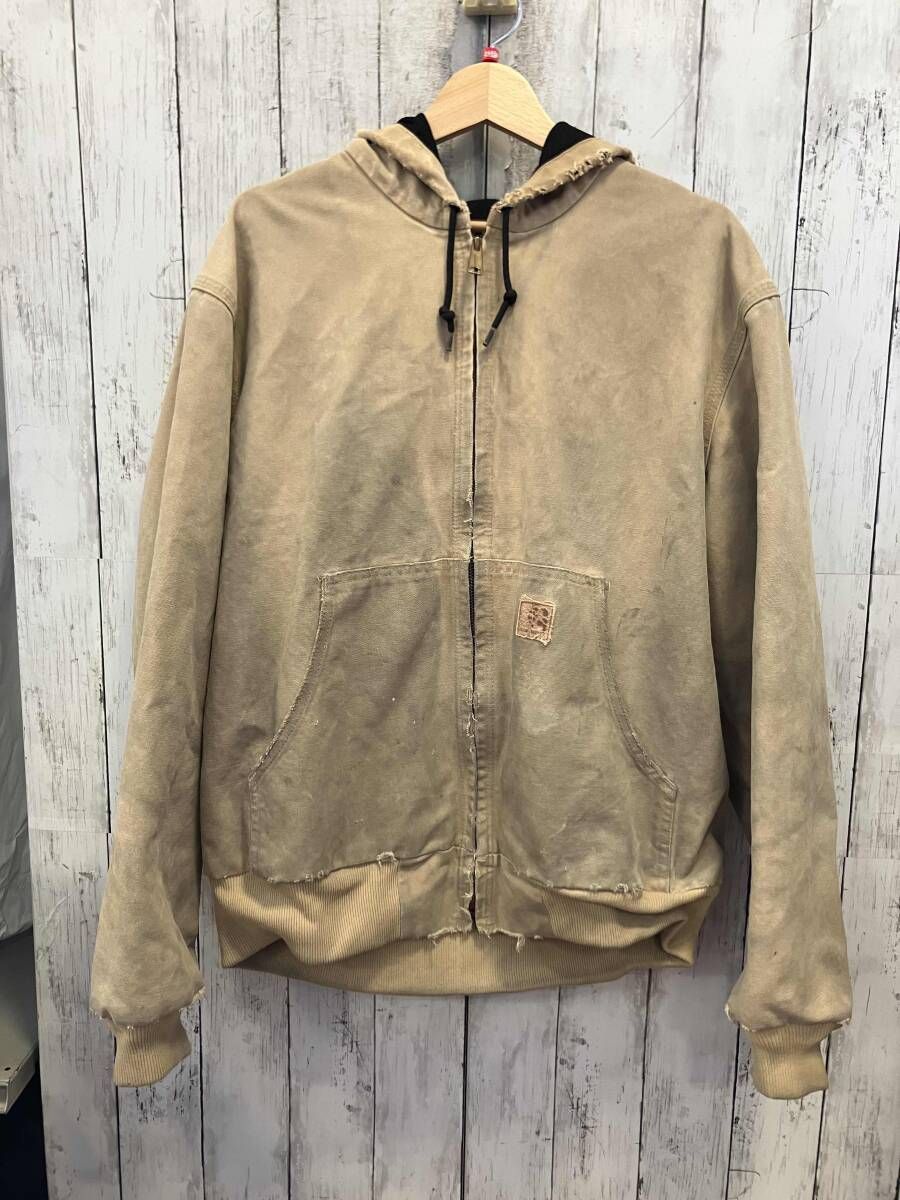 Carhartt カーハート メンズ アクティブジャケット ベージュ コットン