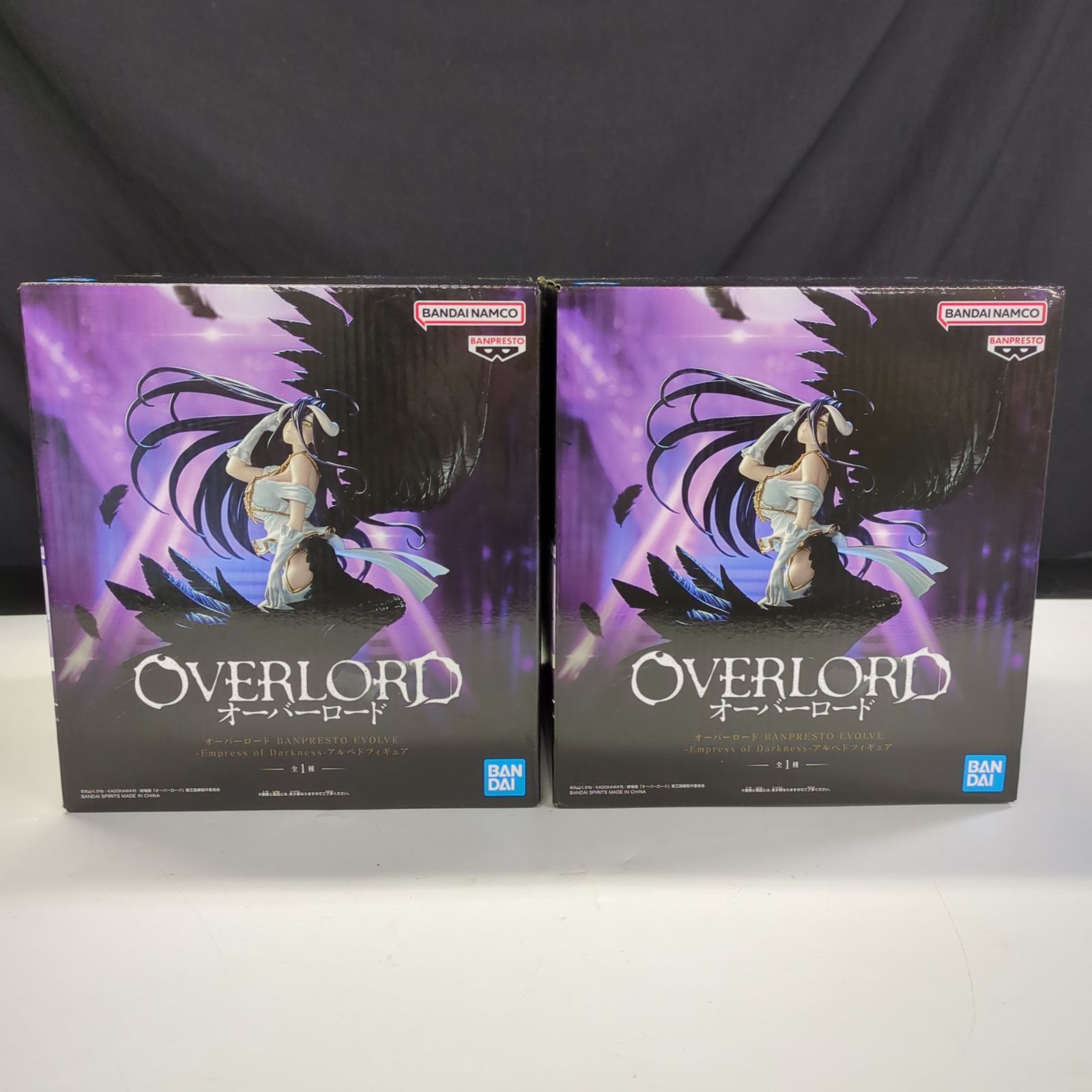 10個 オーバーロード BANPRESTO EVOLVE アルベドフィギュア Overlord 