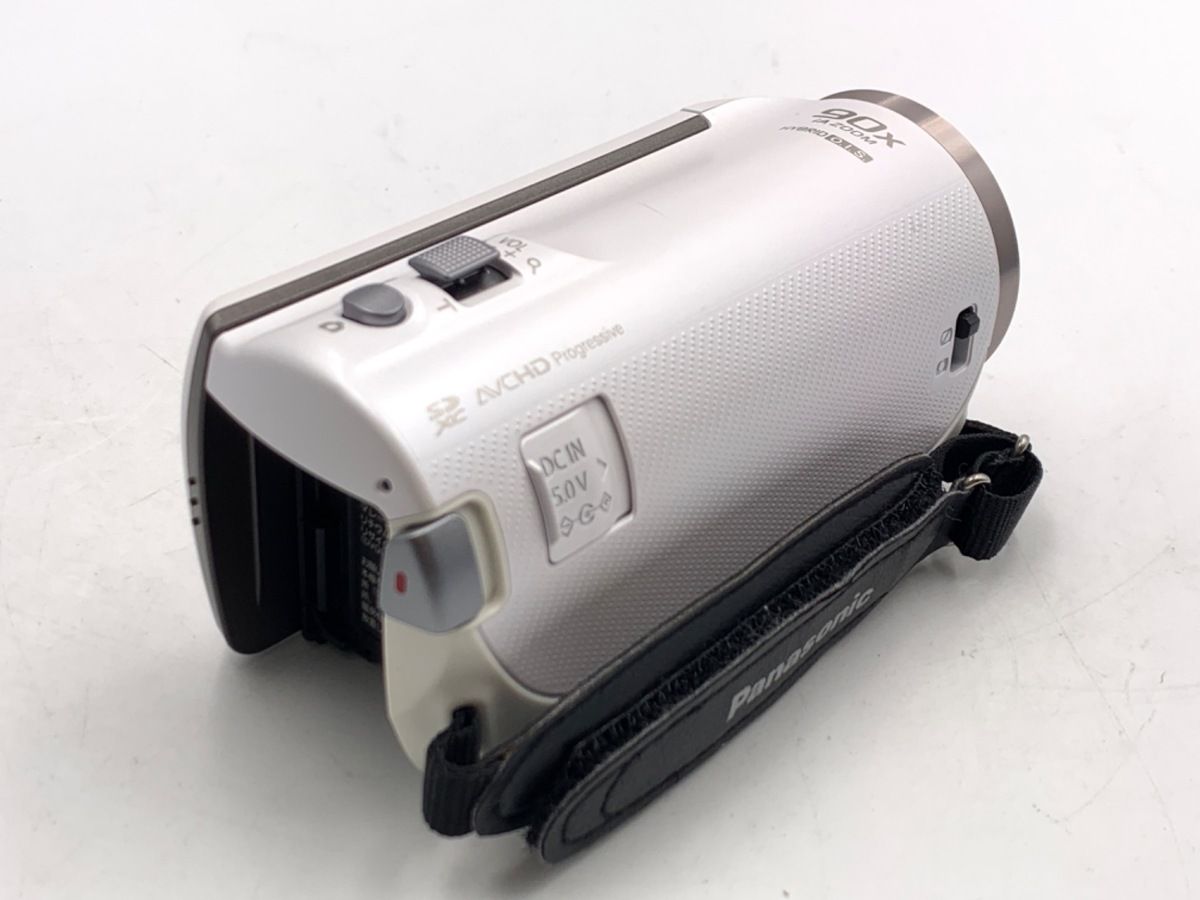 中古】 【良品】 パナソニック HC-V480MS-W ホワイト - メルカリ