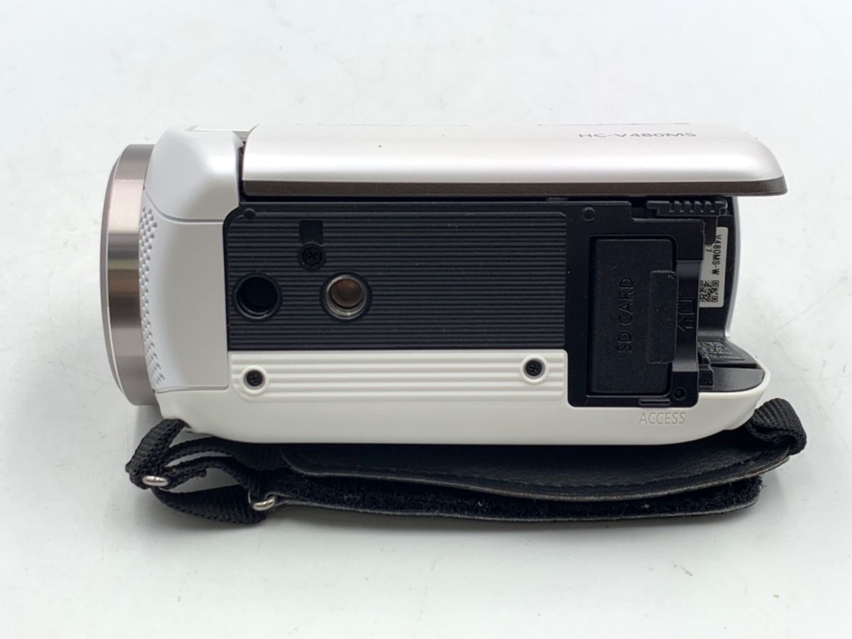 中古】 【良品】 パナソニック HC-V480MS-W ホワイト - メルカリ