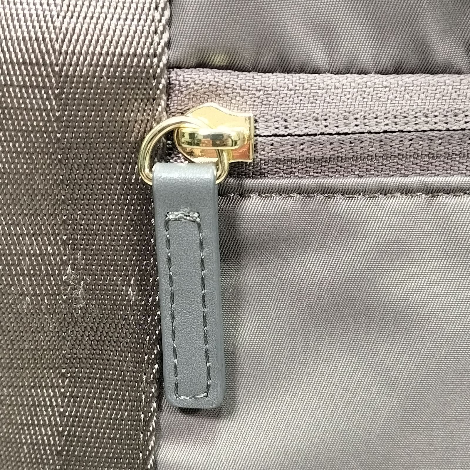 美品】TOCCA NEW YORK SANA SIDEPOCKET TOTE グレージュ グレー 2way 