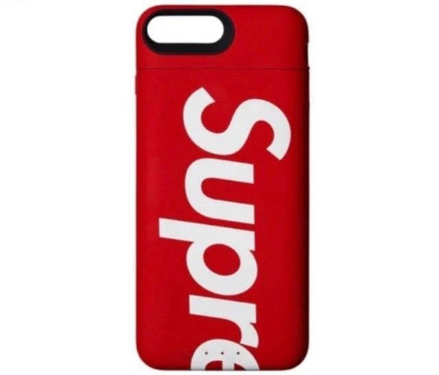 シュプリーム mophieコラボケース iPhone7.8　Supreme Supreme mophie 携帯電池パック 充電器 powerstation plus XL (Supreme