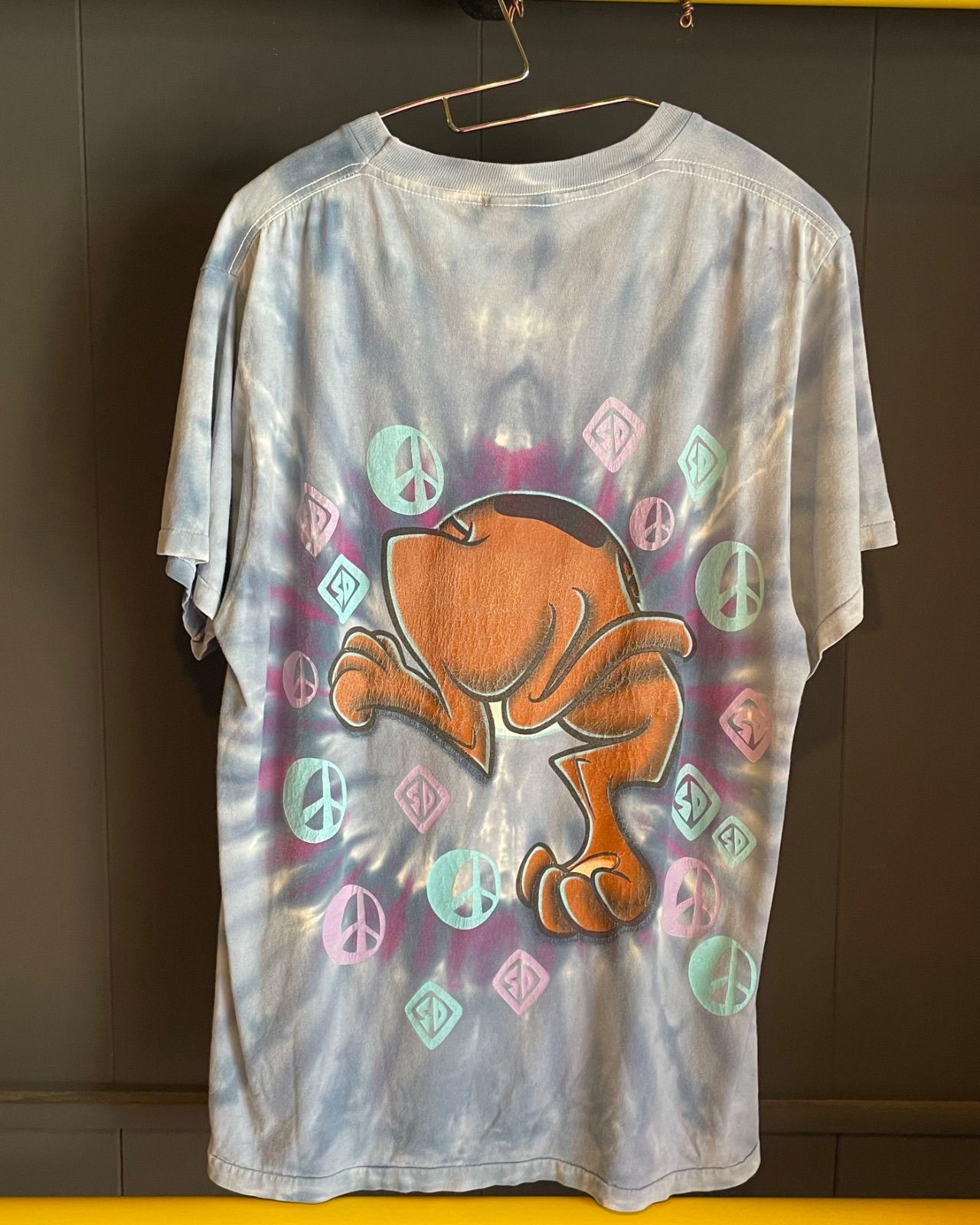 1997 Scooby-Doo tie-dye T-shirt (Changes, Hanna-Barbera licensed, L, made in USA) 11