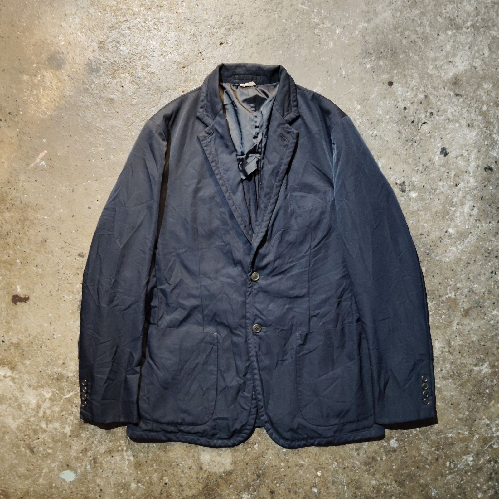 COMME des GARCONS HOMME DEUX 19ss 染色加工パイピングジャケット