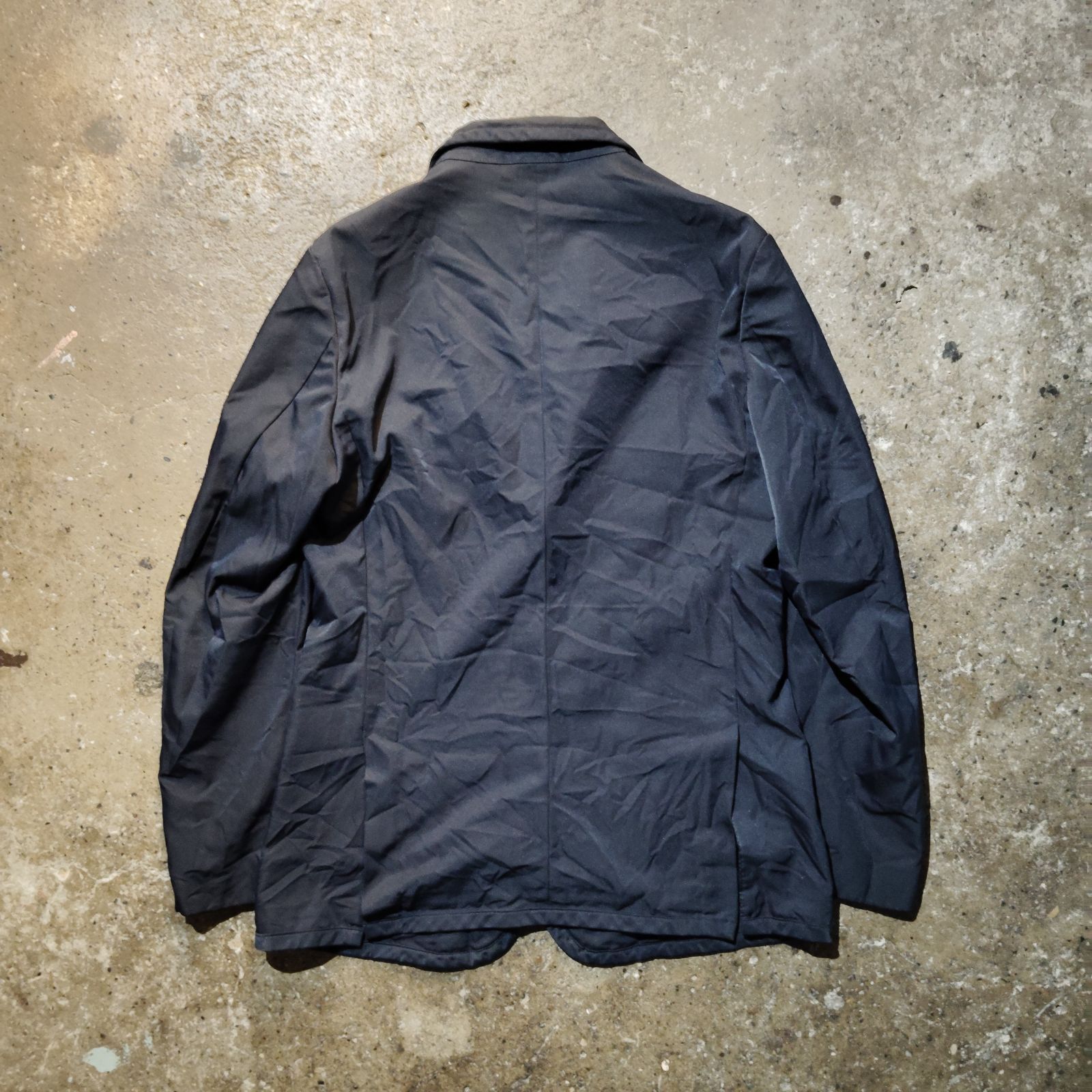 H5808◾️ コムデギャルソンオムドゥ　ステンカラージャケット COMME des GARCONS HOMME DEUX 19ss 染色加工パイピングジャケット