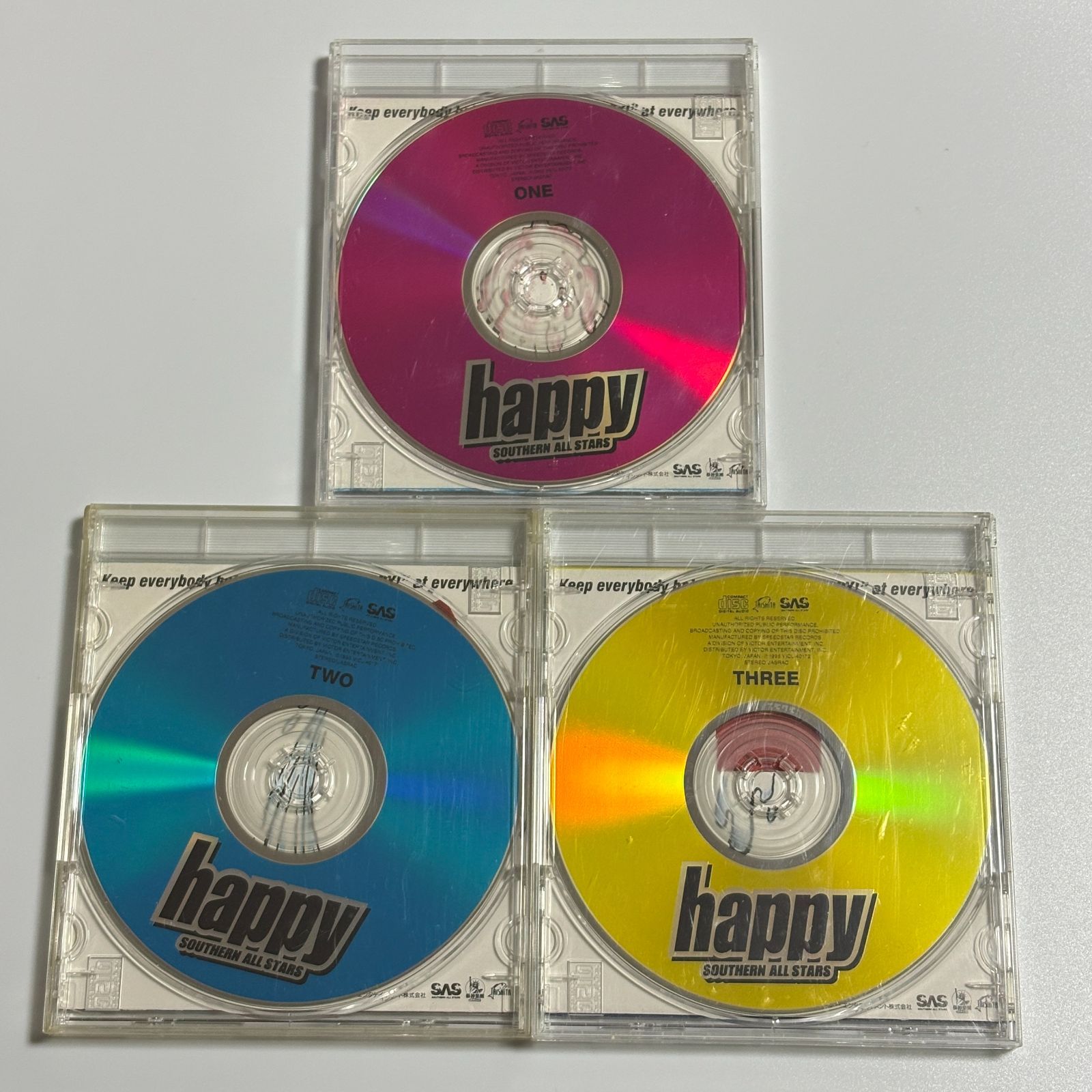 CD3枚セット サザンオールスターズ『HAPPY! 』ベスト・アルバム 全48曲