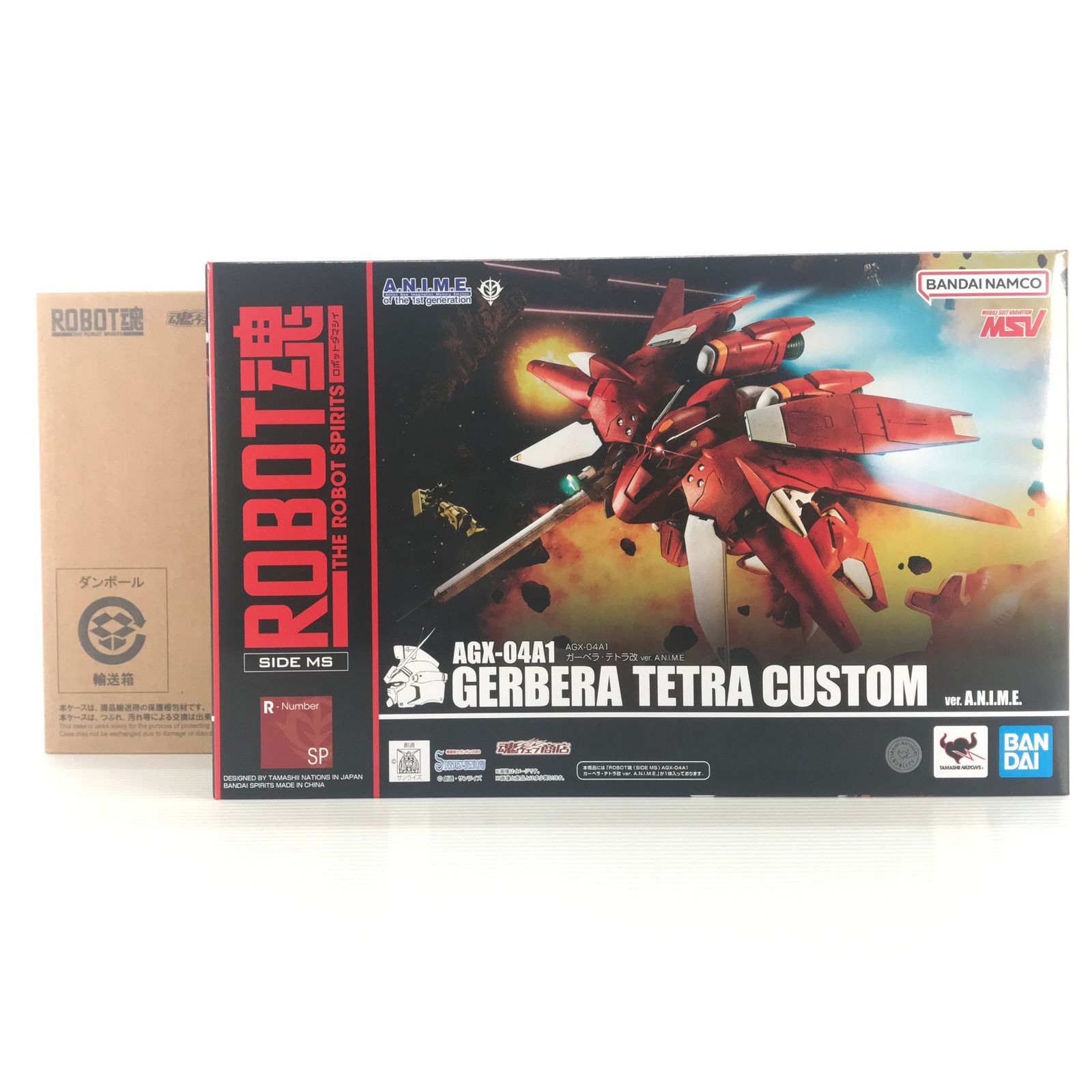 ◎BANDAI SPIRITS フィギュア ROBOT魂 ＜SIDE MS＞ AGX-04A1 ガーベラ