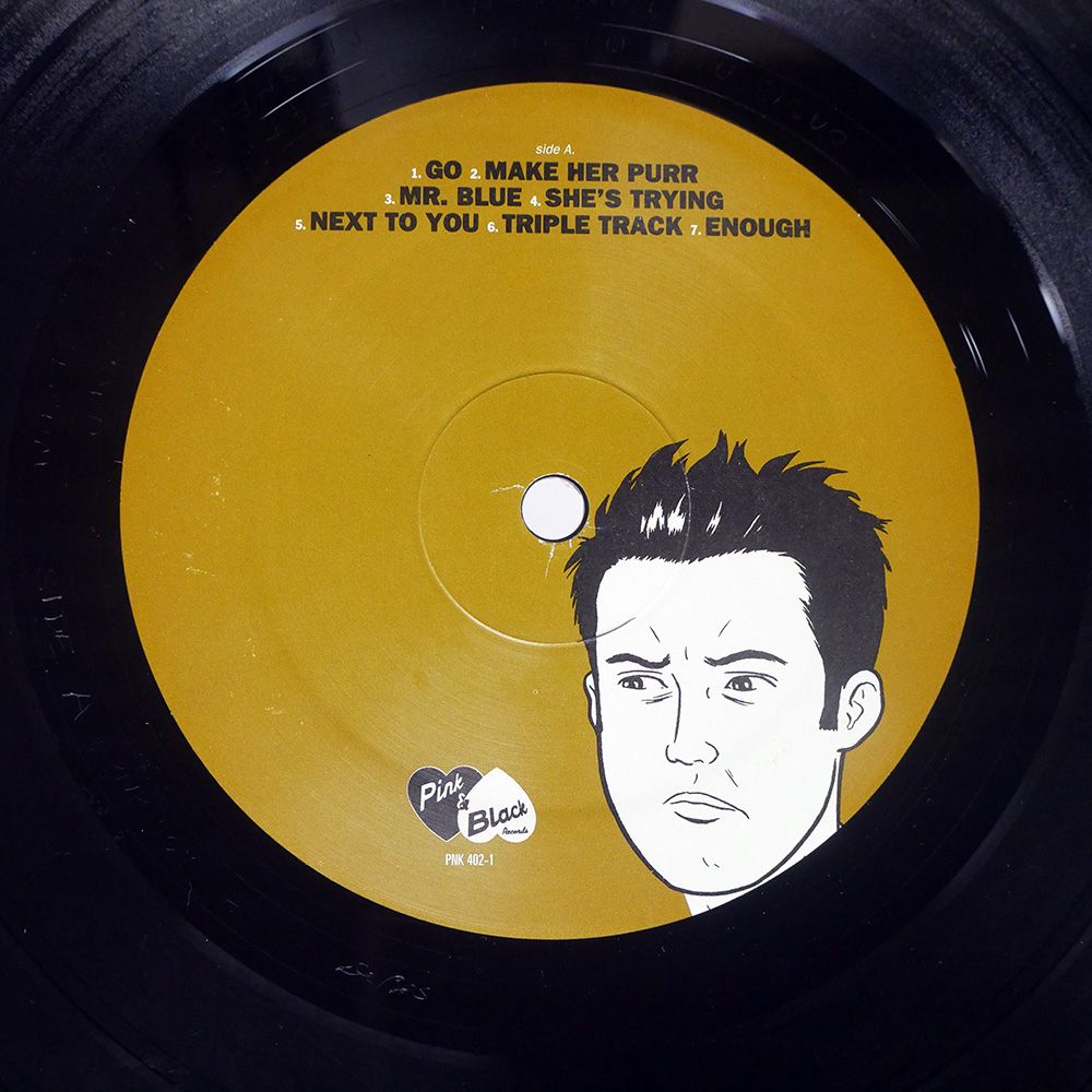 US盤 DANCE HALL CRASHERS/THE LIVE RECORD/PINK & BLACK PNK402 LP
