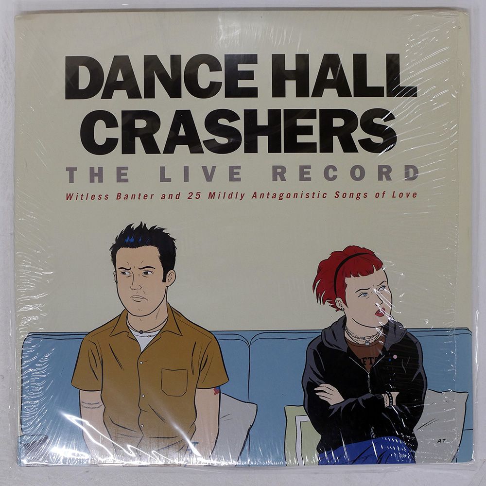 US盤 DANCE HALL CRASHERS/THE LIVE RECORD/PINK & BLACK PNK402 LP