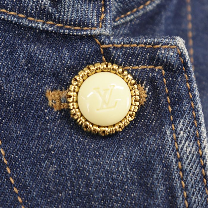 美品】LOUIS VUITTON ルイ・ヴィトン テールコートデニムジャケット 