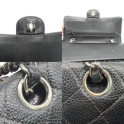 【中古】CHANEL シャネル マトラッセ 25 チェーンショルダーバッグ ダブルフラップ A01112 キャビアスキン 27番台 ブラック レディース 25027069 CA 中古】CHANEL シャネル マトラッセ 25 チェーンショルダーバッグ