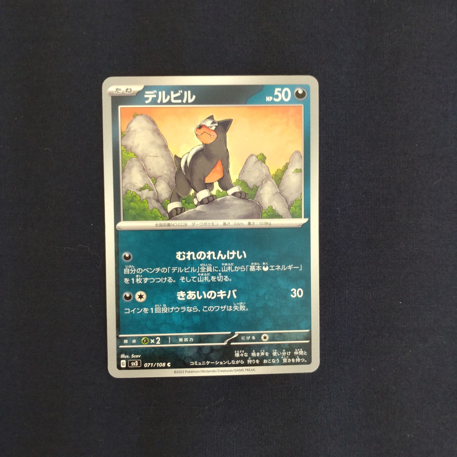 P100296(あく) ポケモンカード デルビル 100枚 まとめ売り pokemon