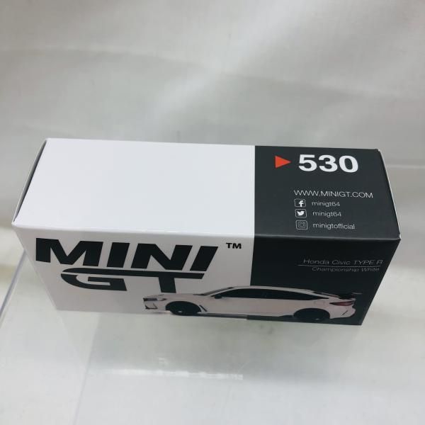 中古】開封)MINI GT 1/64 Honda シビック Type R 2023 チャンピオン