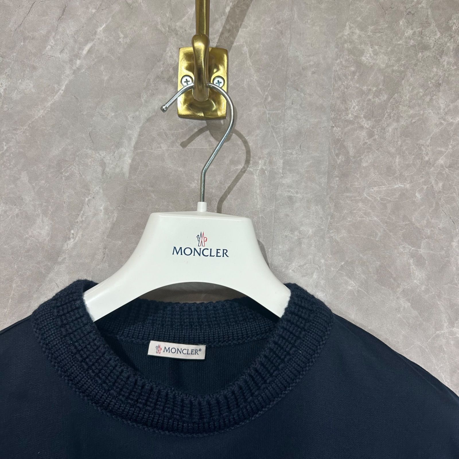 MONCLER 半袖Tシャツ フリル ドローストリング MONCLER（モンクレール