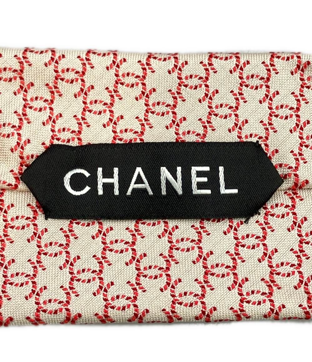 【美品】CHANEL シャネル ネクタイ シルク100% ココマーク ブラウン Amazon | シャネル ネクタイ シルク100% ココマーク ブラウン×ボルドー