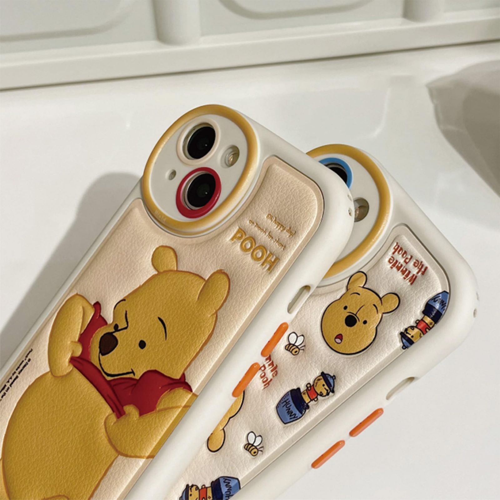 GREDINO iPhone15 Plus 用 ケース プーさん スマホケース iphone 
