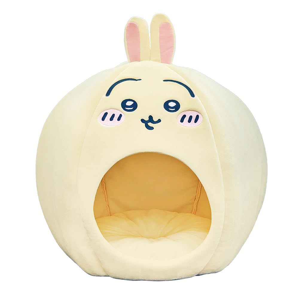 shobido 粧美堂 ちいかわ ドーム型ペットハウス うさぎ ベッド ドーム型 小型犬 猫 ハウス 室内 クッション ネコ 犬