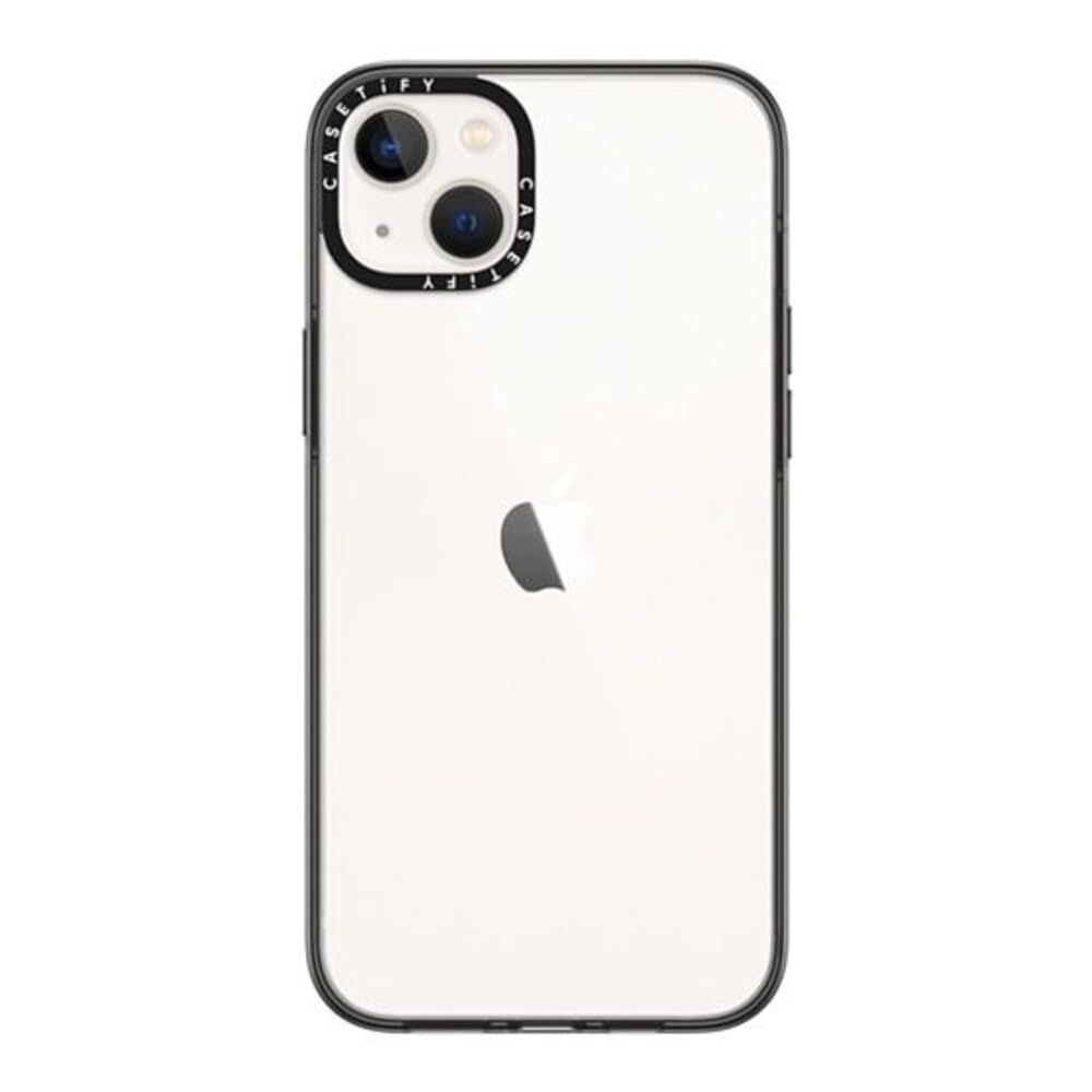 CASETiFY コンパクト iPhone 14 Plus ケース [MIL規格準拠 (2x MIL-STD-810G)/1.2mからの落下テストをクリア] - ブラック