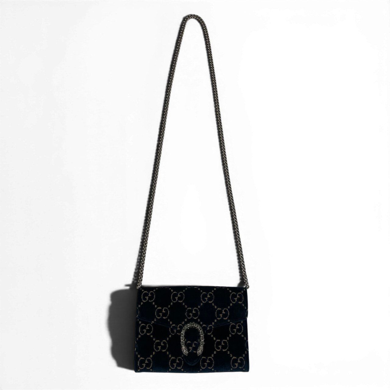 e4 《美品》 GUCCI グッチ デュオニソス GG モノグラム クロスボディ 