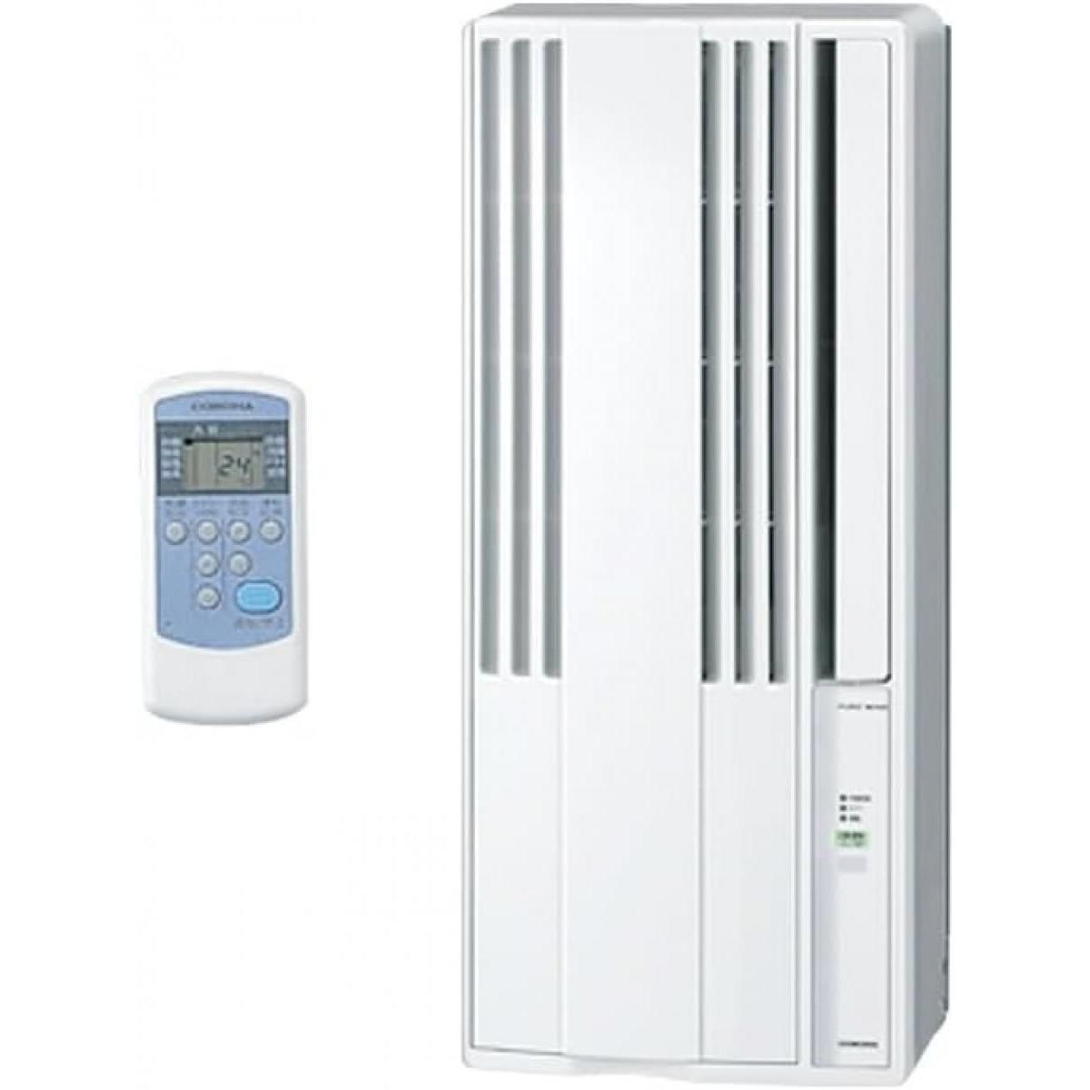 【在庫有・即納】コロナ リララ 窓用エアコン CW-1626R(WS) シェルホワイト 冷房専用 2026年モデル ノンドレン 50Hz/4～6畳 60Hz/4.5～7畳