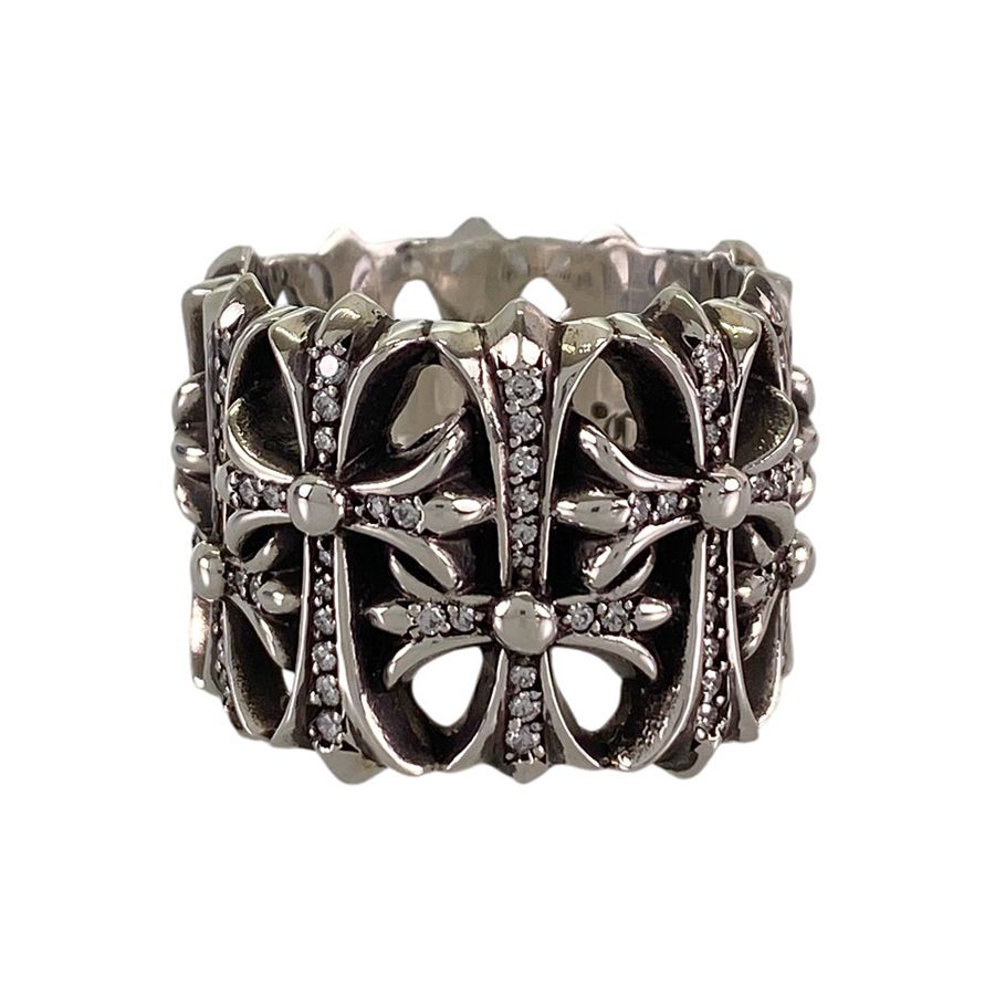 クロムハーツ CHROME HEARTS セメタリー クロス Sv925 ダイヤモンド
