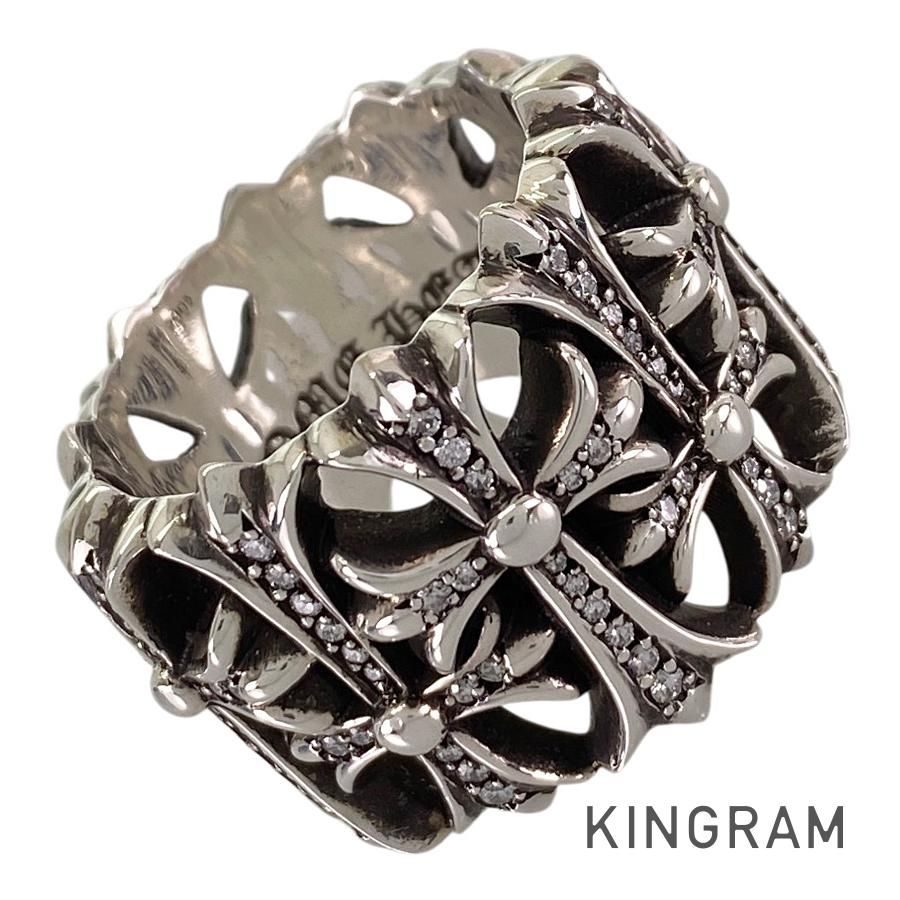 クロムハーツ CHROME HEARTS セメタリー クロス Sv925 ダイヤモンド